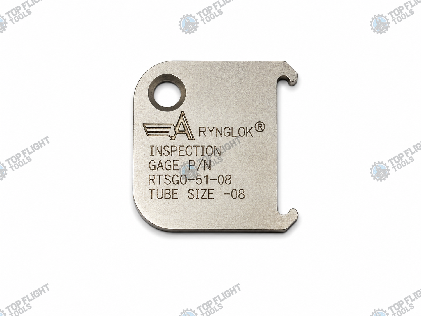 Eaton Aeroquip Rynglok RTSGO-51-08 Go/No-Go Inspection Gage Eaton Aeroquip Rynglok RTSGO-51-08 Go/No-Go Inspection Gage - Top Flight Tools