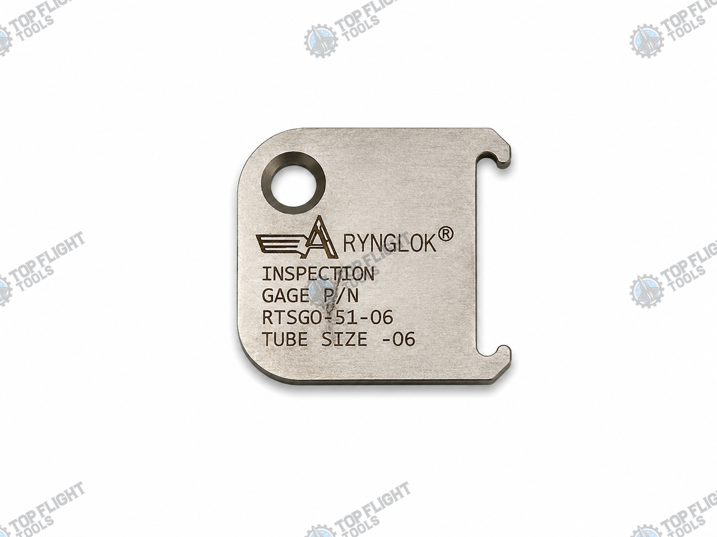 Eaton Aeroquip Rynglok RTSGO-51-06 Go/No-Go Inspection Gage Eaton Aeroquip Rynglok RTSGO-51-06 Go/No-Go Inspection Gage - Top Flight Tools
