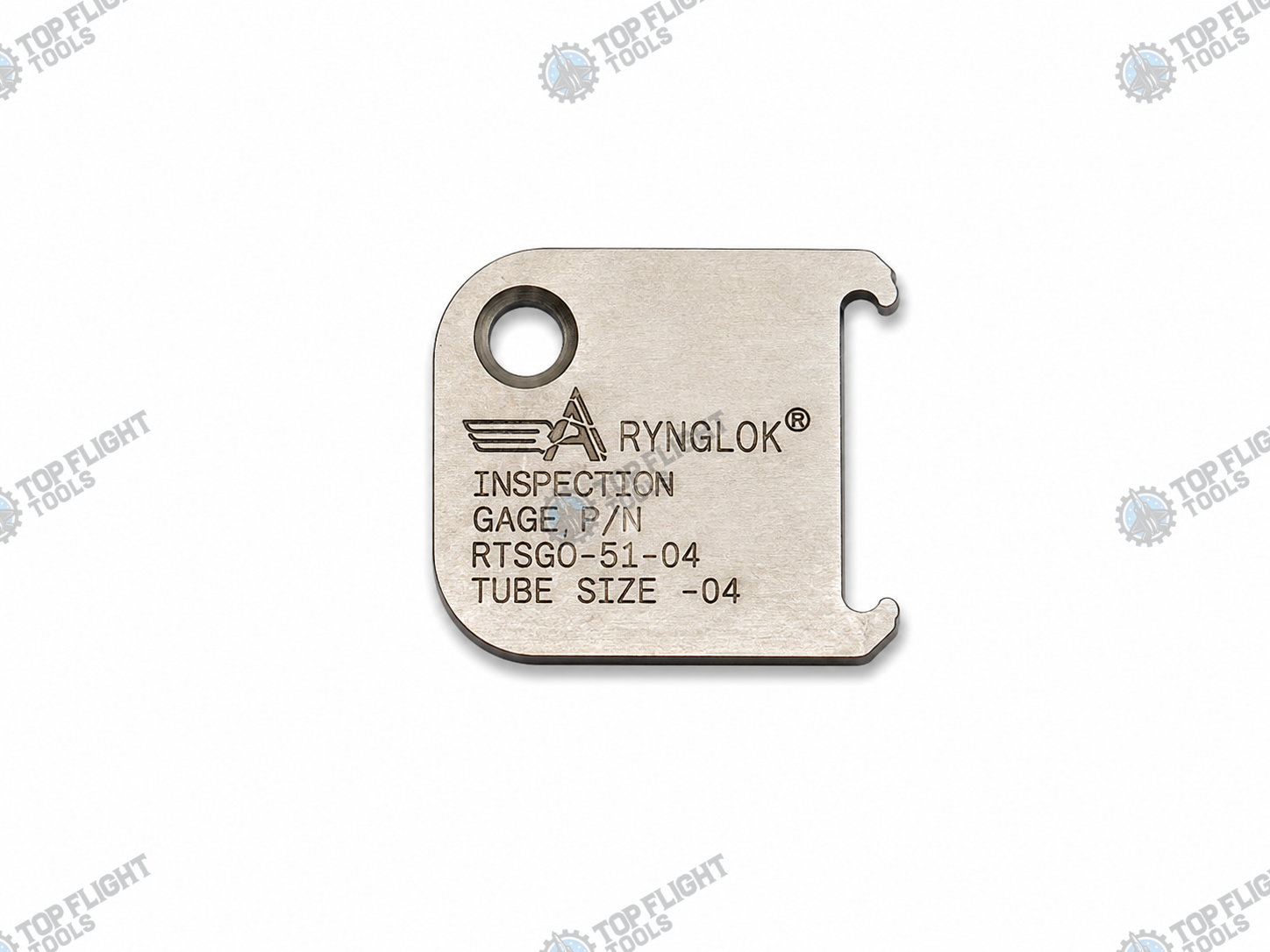 Eaton Aeroquip Rynglok RTSGO-51-04 Go/No-Go Inspection Gage Eaton Aeroquip Rynglok RTSGO-51-04 Go/No-Go Inspection Gage - Top Flight Tools