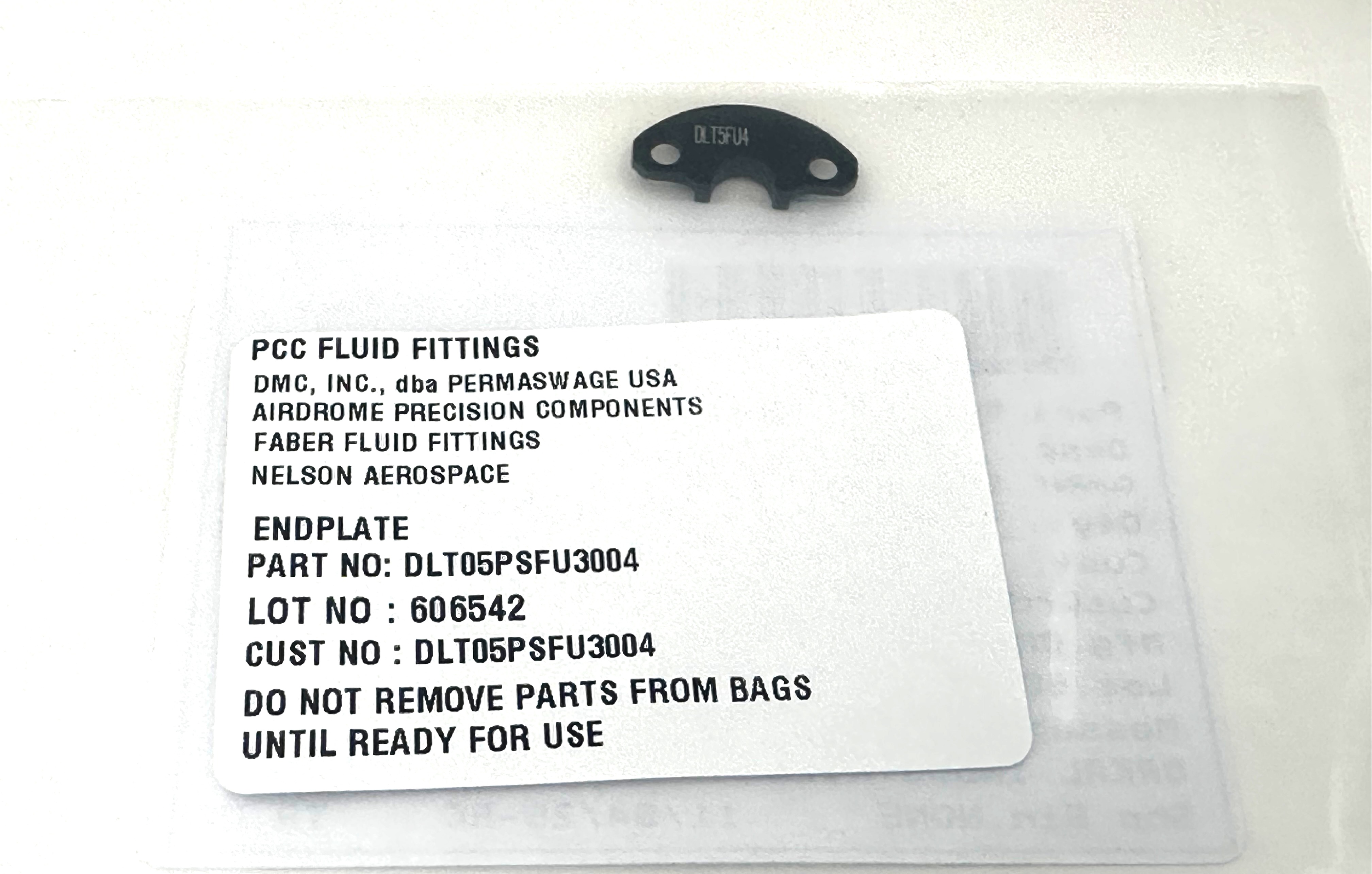 Permaswage DLT05PSFU3004 End Plate Permaswage DLT05PSFU3004 End Plate - Top Flight Tools