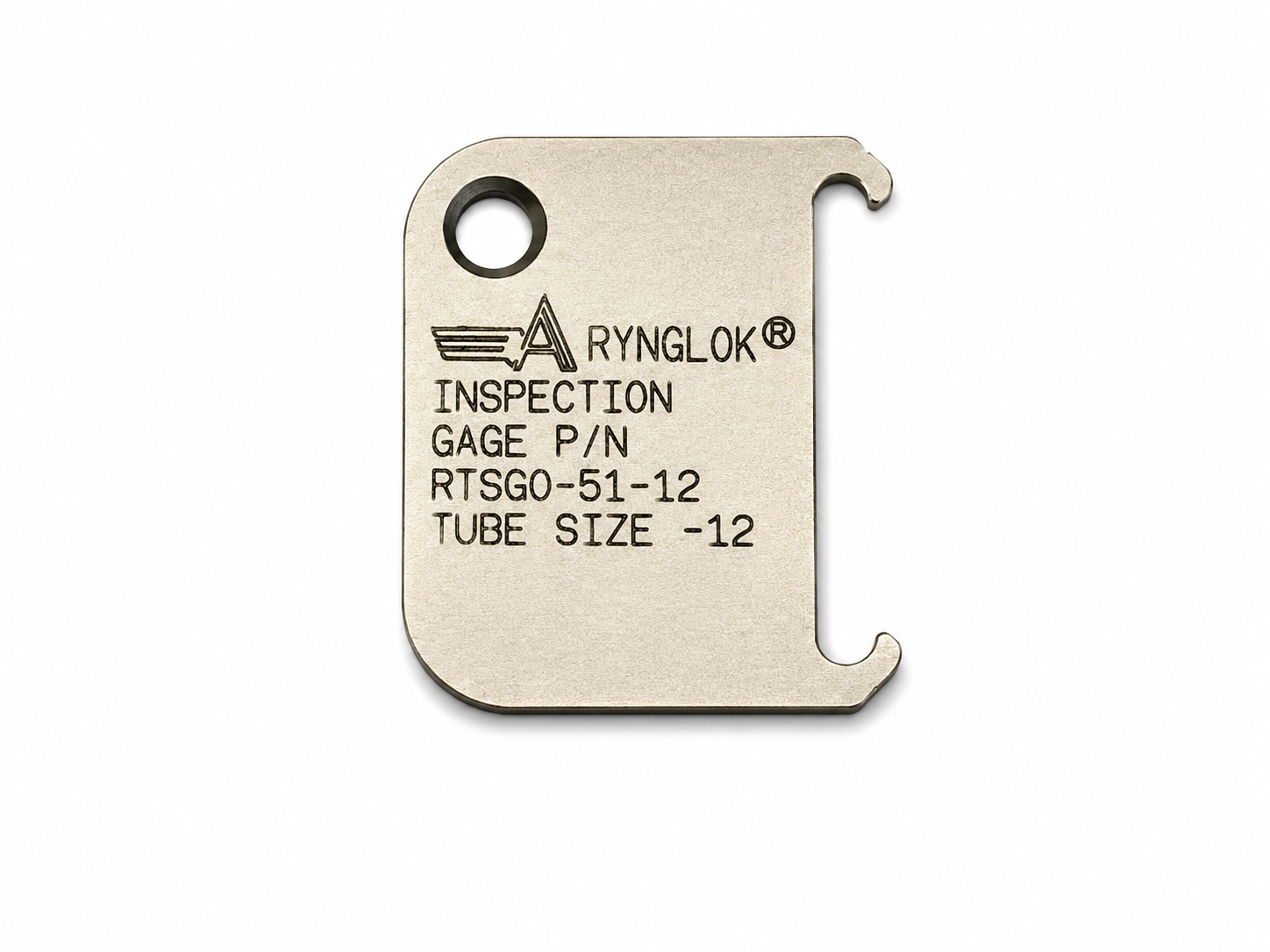 Eaton Aeroquip Rynglok RTSGO-51-12 Go/No-Go Inspection Gage Eaton Aeroquip Rynglok RTSGO-51-12 Go/No-Go Inspection Gage - Top Flight Tools